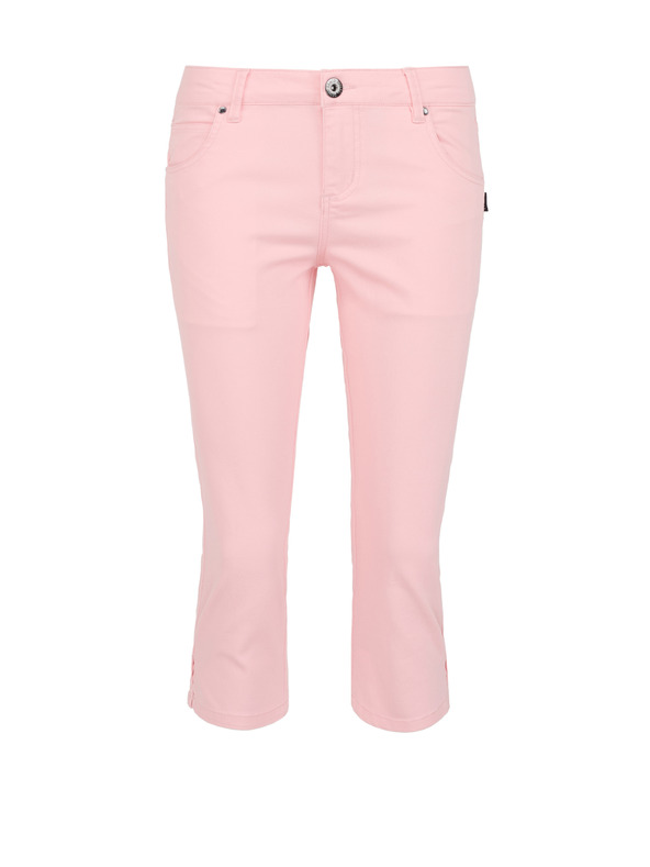 Sam 73 Blugi trei sferturi slim fit roz deschis pentru femei SAM 73 Amara