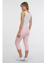 Sam 73 Blugi trei sferturi slim fit roz deschis pentru femei SAM 73 Amara