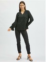 Orsay Bluză de damă neagră cu model ORSAY