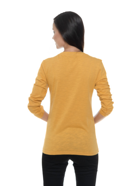 Sam 73 Tricou muștar pentru femei SAM 73