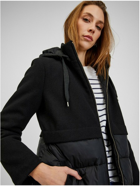 Orsay Palton matlasat damă neagră ORSAY Selina