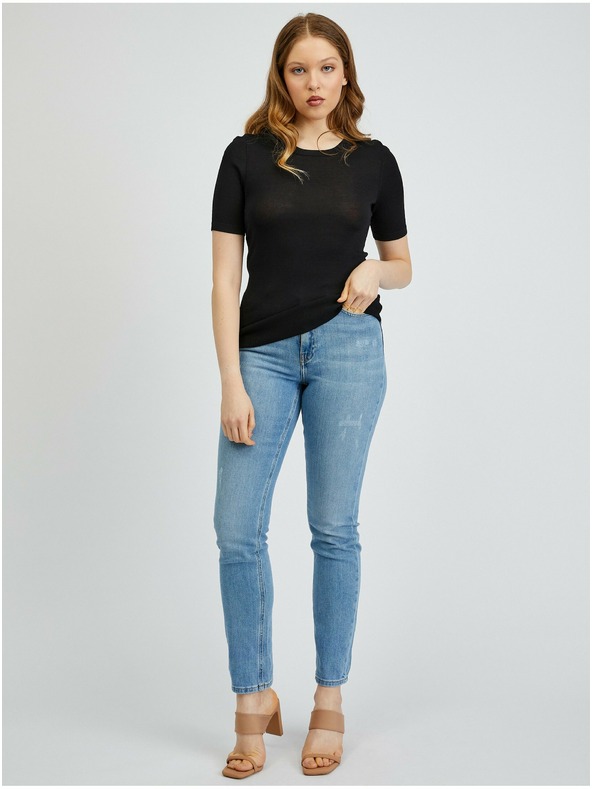 Orsay Bluză neagră de damă ORSAY