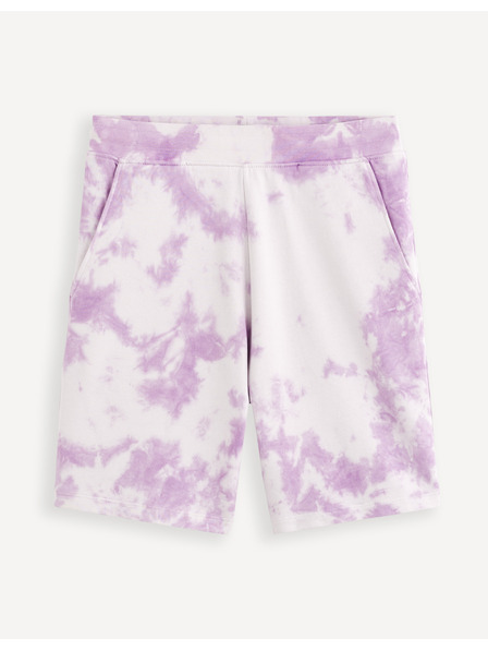 Celio Pantaloni de trening mov batik pentru bărbați Celio Doengame