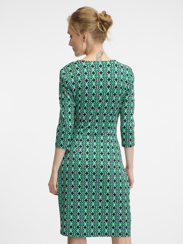 Orsay Rochie verde până la genunchi pentru femei ORSAY