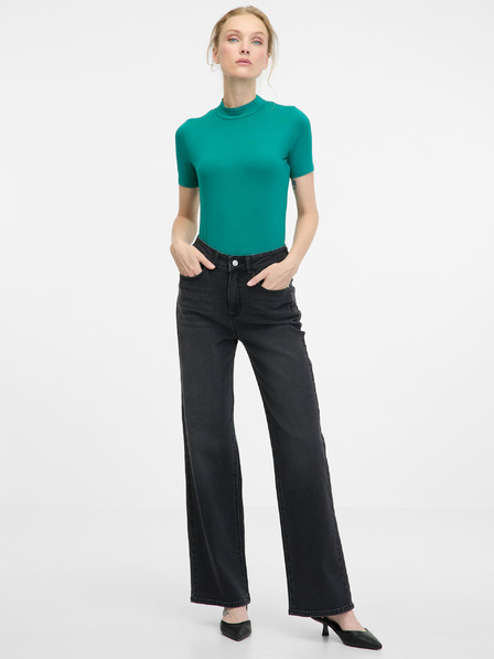 Orsay Tricou cu mânecă scurtă, verde, pentru femei ORSAY