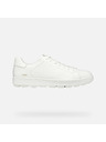 Geox Adidași albi pentru bărbați Geox Spherica Ecub-1 B