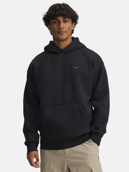 Under Armour Hanorac pentru bărbați Under Armour UA Icon Heavy Rib Hdy-BLK