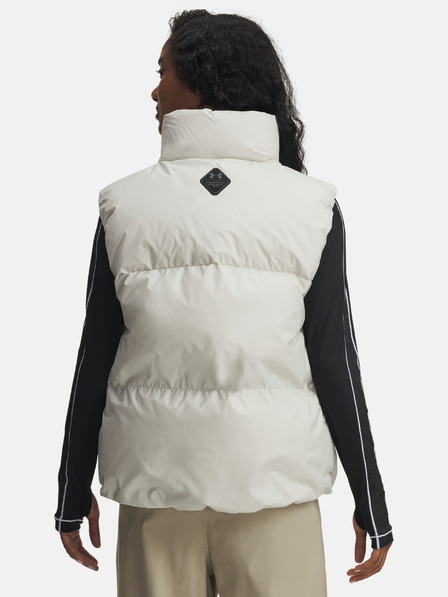 Under Armour Vestă pentru femei Under Armour Limitless Down Puffer Vest-WHT