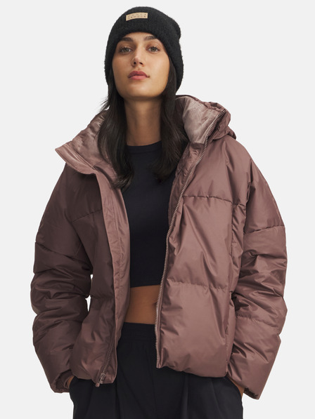 Under Armour Geacă pentru femei Under Armour Limitless Down Puffer Jacket-BRN