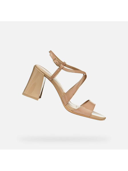 Geox Geox New Eraklia 80 T01 sandale maro-deschis pentru femei