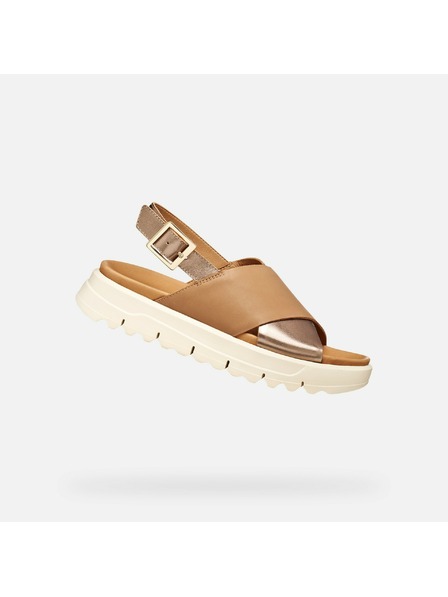 Geox Sandale bej pentru femei Geox Xand 2.1S