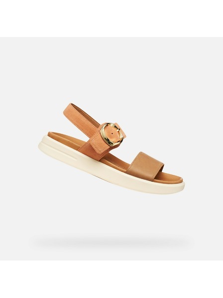 Geox Sandale maro deschis pentru femei Geox Xand 2S