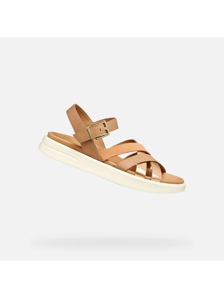 Geox Sandale bej pentru femei Geox Xand 2S