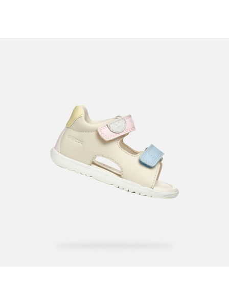 Geox Geox Sandal Macchia sandale bej pentru fete