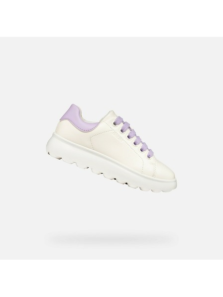 Geox Adidași Geox Puffypop albi, pentru fete