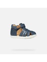 Geox Geox Sandal Macchia pantofi albastru-închis pentru primii pași pentru băieți