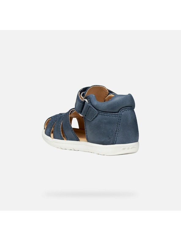 Geox Geox Sandal Macchia pantofi albastru-închis pentru primii pași pentru băieți