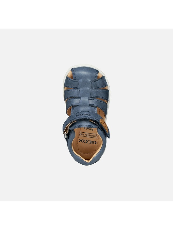 Geox Geox Sandal Macchia pantofi albastru-închis pentru primii pași pentru băieți
