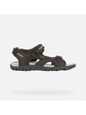 Geox Geox Uomo Sandal Strada sandale maro-închis pentru bărbați
