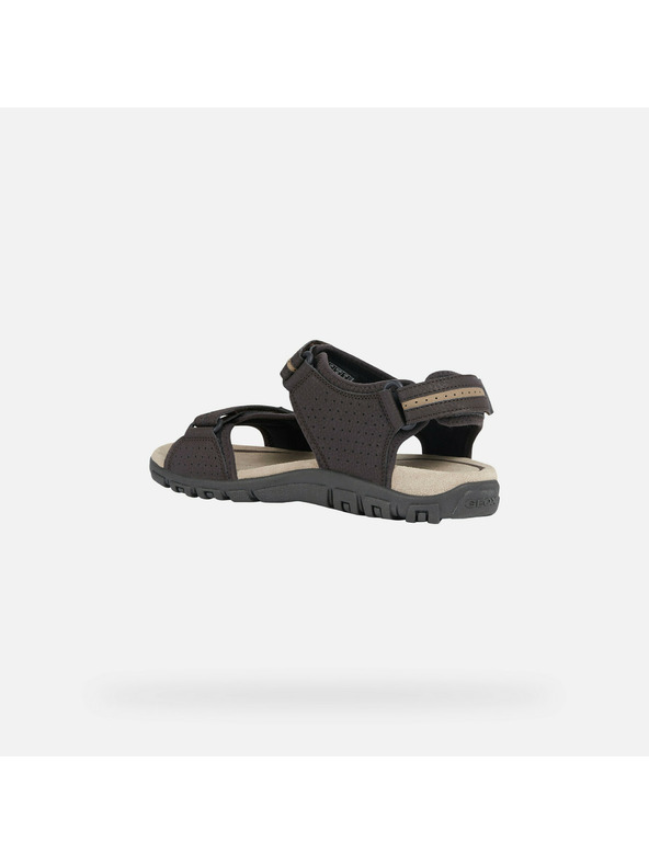 Geox Geox Uomo Sandal Strada sandale maro-închis pentru bărbați