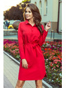 numoco Rochie cu buzunare - roșu Numoco CAMILLE