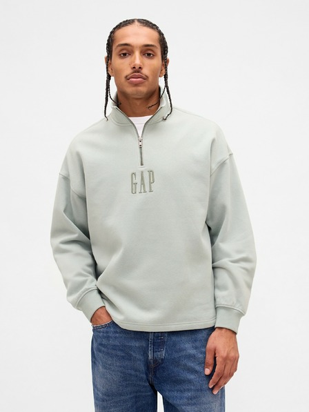 GAP Bluză oversize Unisex Logo VintageSoft GAP