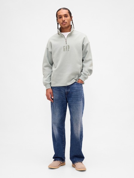 GAP Bluză oversize Unisex Logo VintageSoft GAP