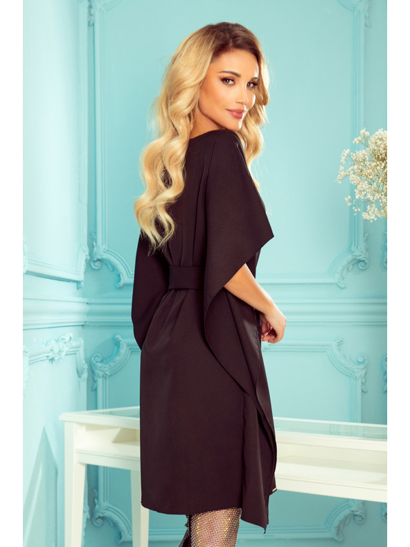 numoco SOFIA Rochie fluture - neagră