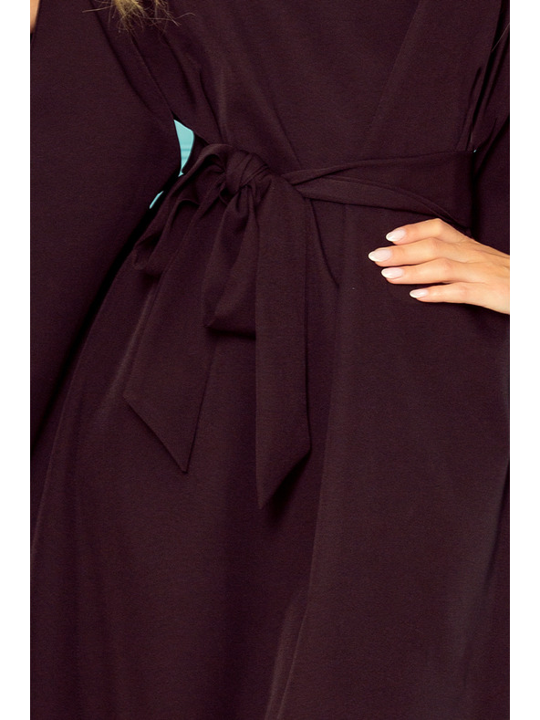 numoco SOFIA Rochie fluture - neagră