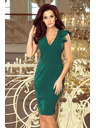 numoco MEGAN Rochie cu decolteu - verde