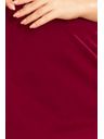 numoco KELLY Rochie elegantă cu decolteu - burgundy