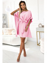 numoco SOFIA Rochie fluture - roz pastel