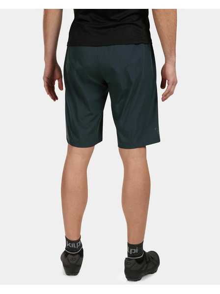 Kilpi Pantaloni scurți de ciclism Freestyle pentru bărbați Kilpi HIXON-M Verde închis