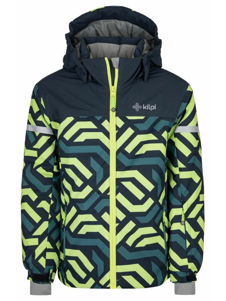 Kilpi Jachetă de schi pentru băieți Kilpi ATENI-JB Verde închis