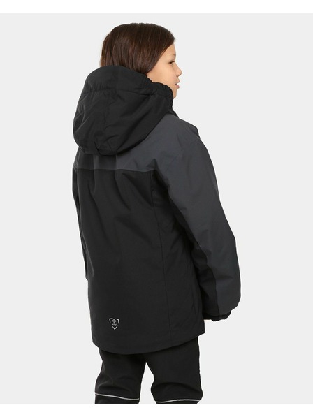 Kilpi Geacă de schi pentru băieți Kilpi ATENI-JB Gri închis