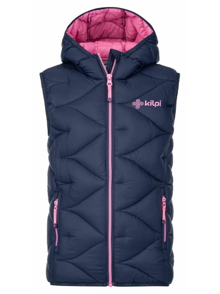 Kilpi Vestă căptușită pentru fete Kilpi TOMM-JG Albastru Închis