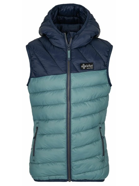 Kilpi Vestă căptușită pentru băieți Kilpi TOMM-JB Verde Închis