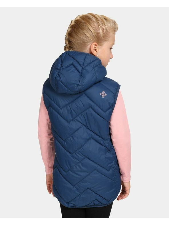 Kilpi Vestă căptușită pentru fete Kilpi TOMM-JG Albastru Închis