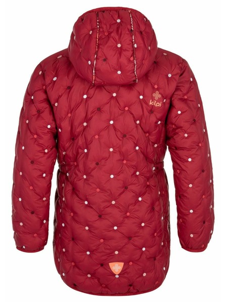 Kilpi Palton de iarnă matlasat pentru fete Kilpi DAMIA-JG Roșu Închis