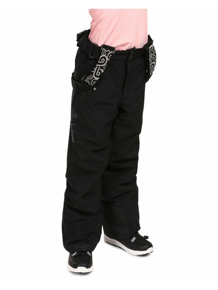 Kilpi Pantaloni de schi pentru copii Kilpi GABONE-J Negru