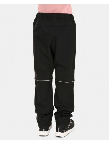 Kilpi Pantaloni soft shell pentru copii Kilpi RIZO-J Negru