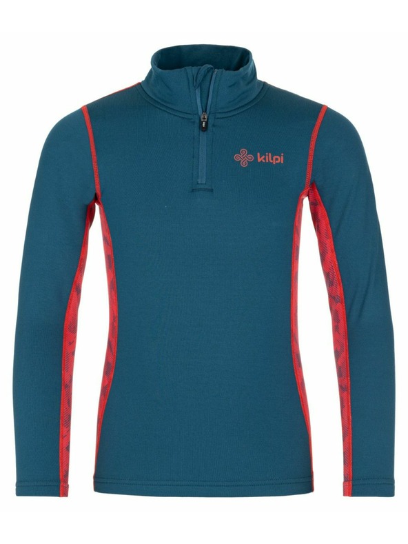 Kilpi Tricou funcțional cu mânecă lungă pentru copii Kilpi WILLIE-J Turcoaz