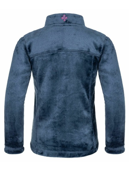 Kilpi Hanorac termic fără glugă pentru fete Kilpi ERIN-JG Albastru Închis