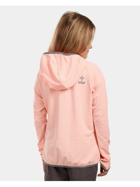 Kilpi Hanorac sport ușor pentru fete Kilpi MEMPHIS-JG Coral