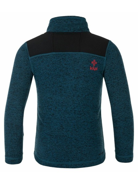 Kilpi Hanorac cu fermoar întreg pentru băieți Kilpi REGIN-JB Turcoaz