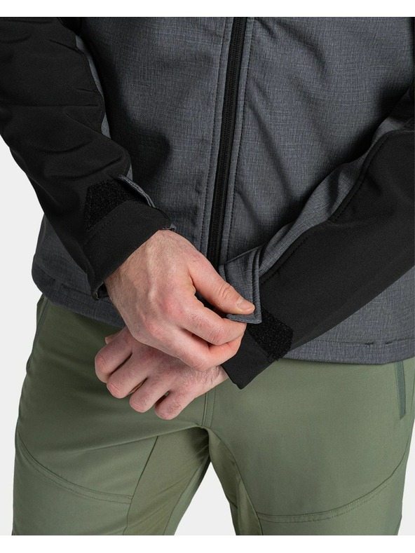 Kilpi Jachetă Softshell pentru bărbați Kilpi RAVIO-M Gri închis