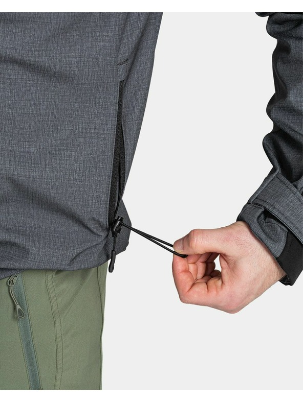 Kilpi Jachetă Softshell pentru bărbați Kilpi RAVIO-M Gri închis