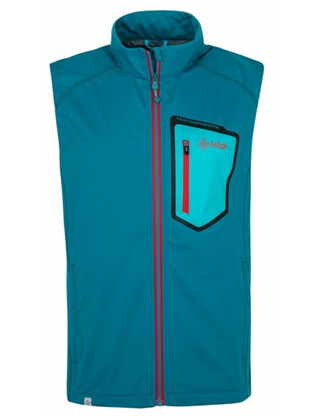 Kilpi Vestă softshell pentru bărbați Kilpi RIELLO-M Turcoaz
