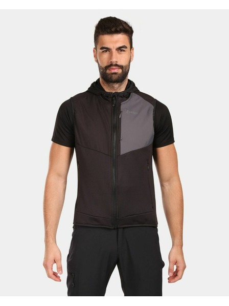 Kilpi Vestă sport pentru bărbați Kilpi LENIA-M Black