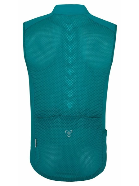 Kilpi Vestă de ciclism pentru bărbați Kilpi FLOW-M Turcoaz